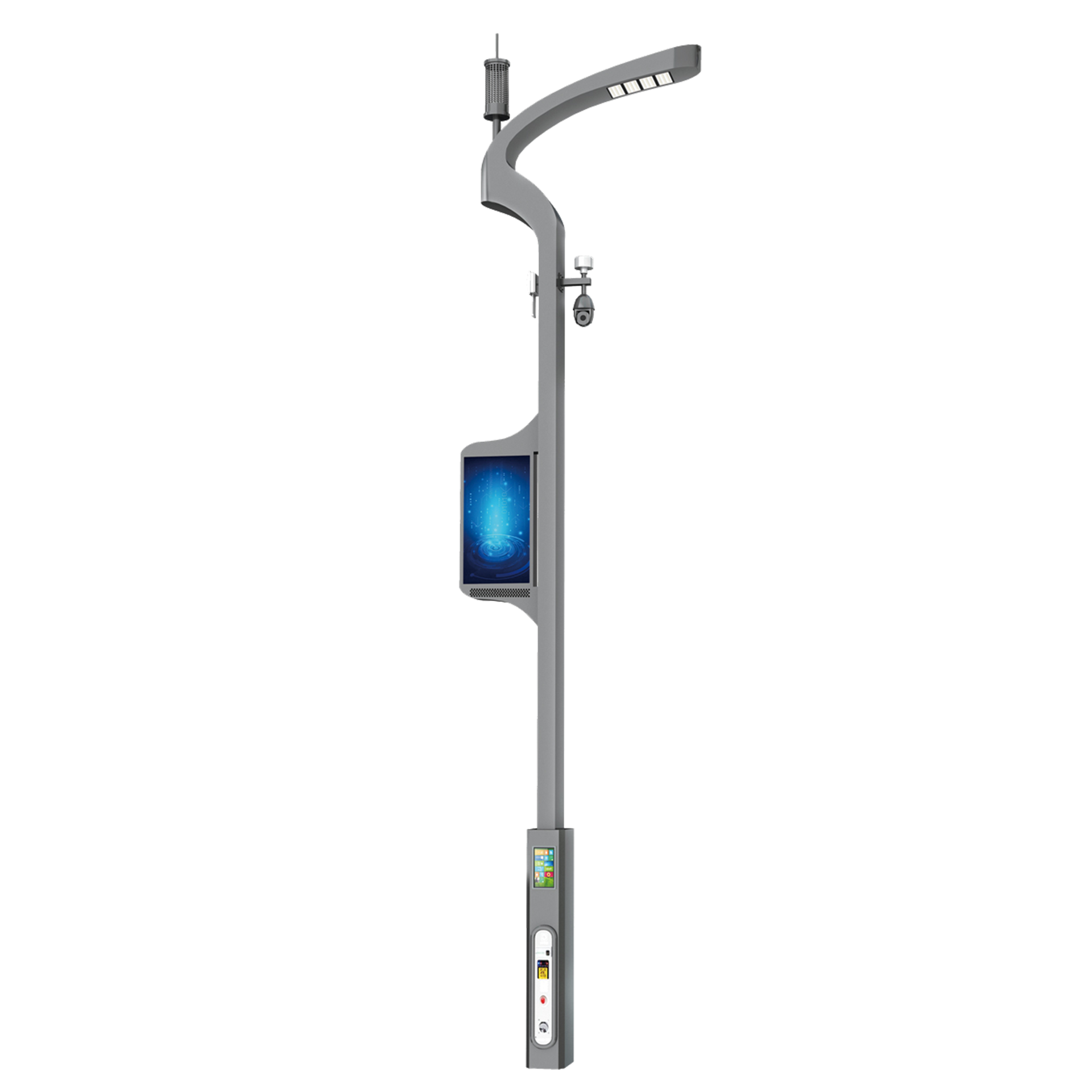 如何選擇和使用智慧燈桿系統：功能、技術指標和安全性